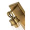 Z-Lite Wentworth 1 Light Wall Sconce, Rubbed Brass & Clear 2300-1SS-RB - alternate 5